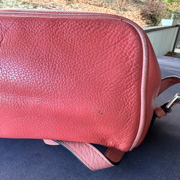 Michael Kors Leather Zip Backpack - Picture 7 of 8